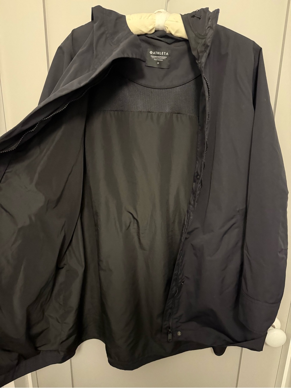 Athleta Black Rainout Forecast Shell II in Black - Picture 7 of 8